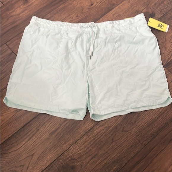 All in Motion Mens Sea green UPF 50 6” Volley Shorts New Size XXL - Picture 2 of 7